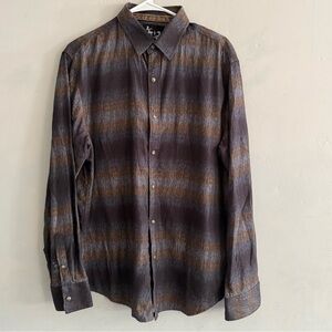 Age of Wisdom Men's Plaid Button Down Shirt